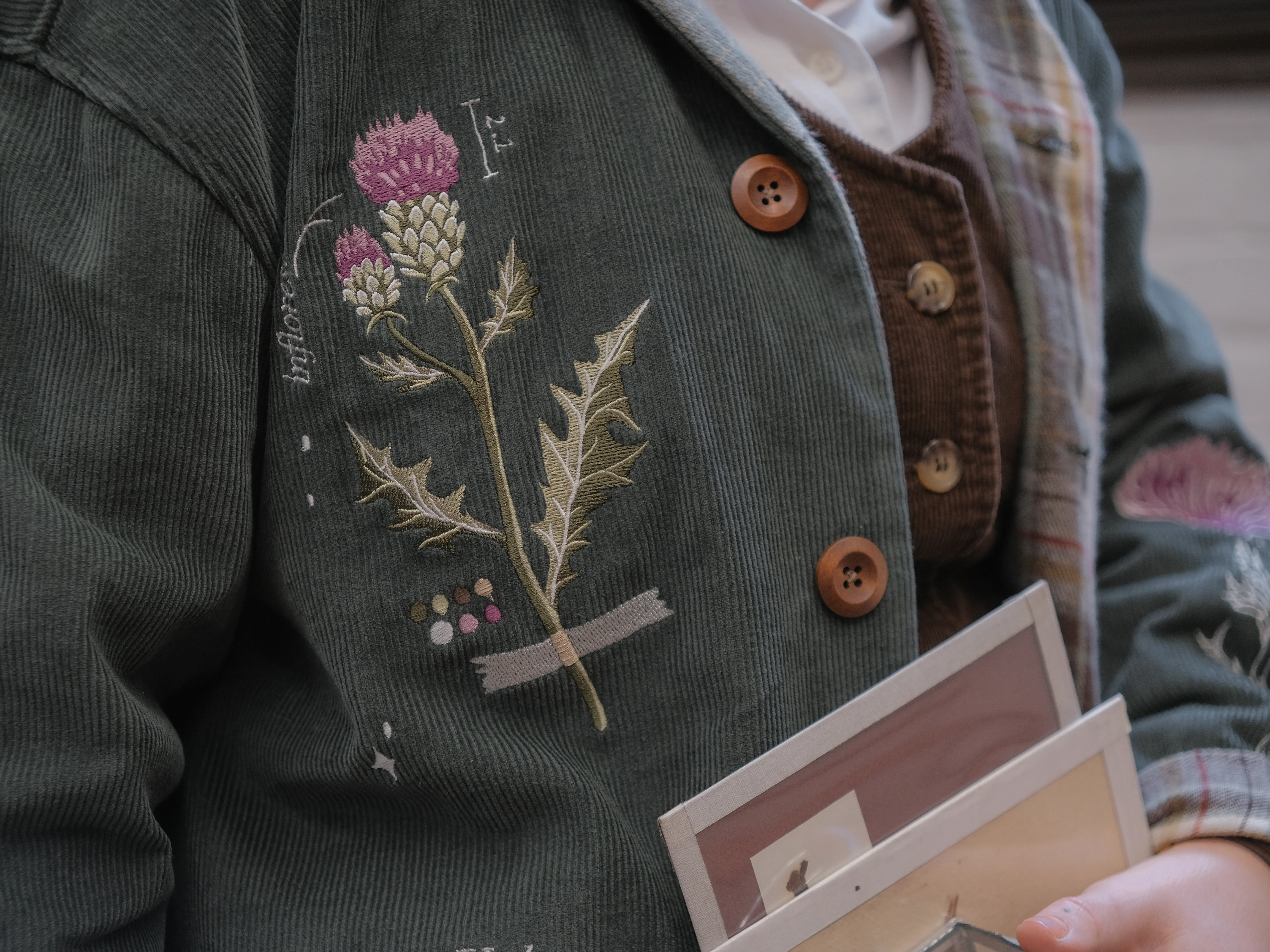 Common Thistle // The Botanist's Journal Jacket - Image 4