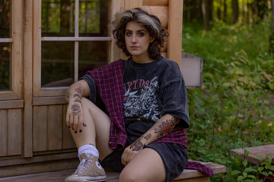 Cryptids on Tour // Vintage Black Wash T-Shirt - Image 13