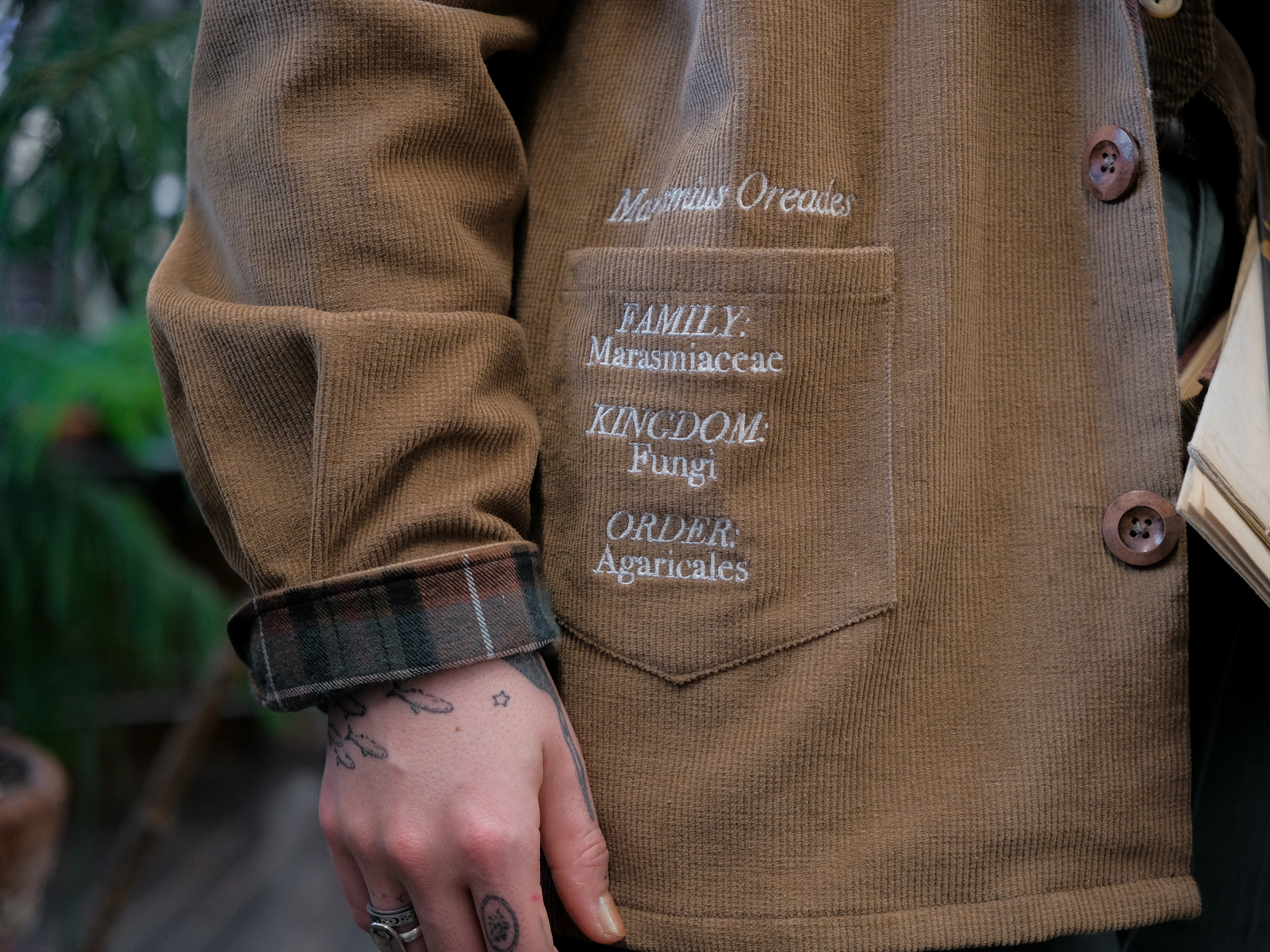 Fairy Ring Mushroom // The Botanist's Journal Jacket - Image 5