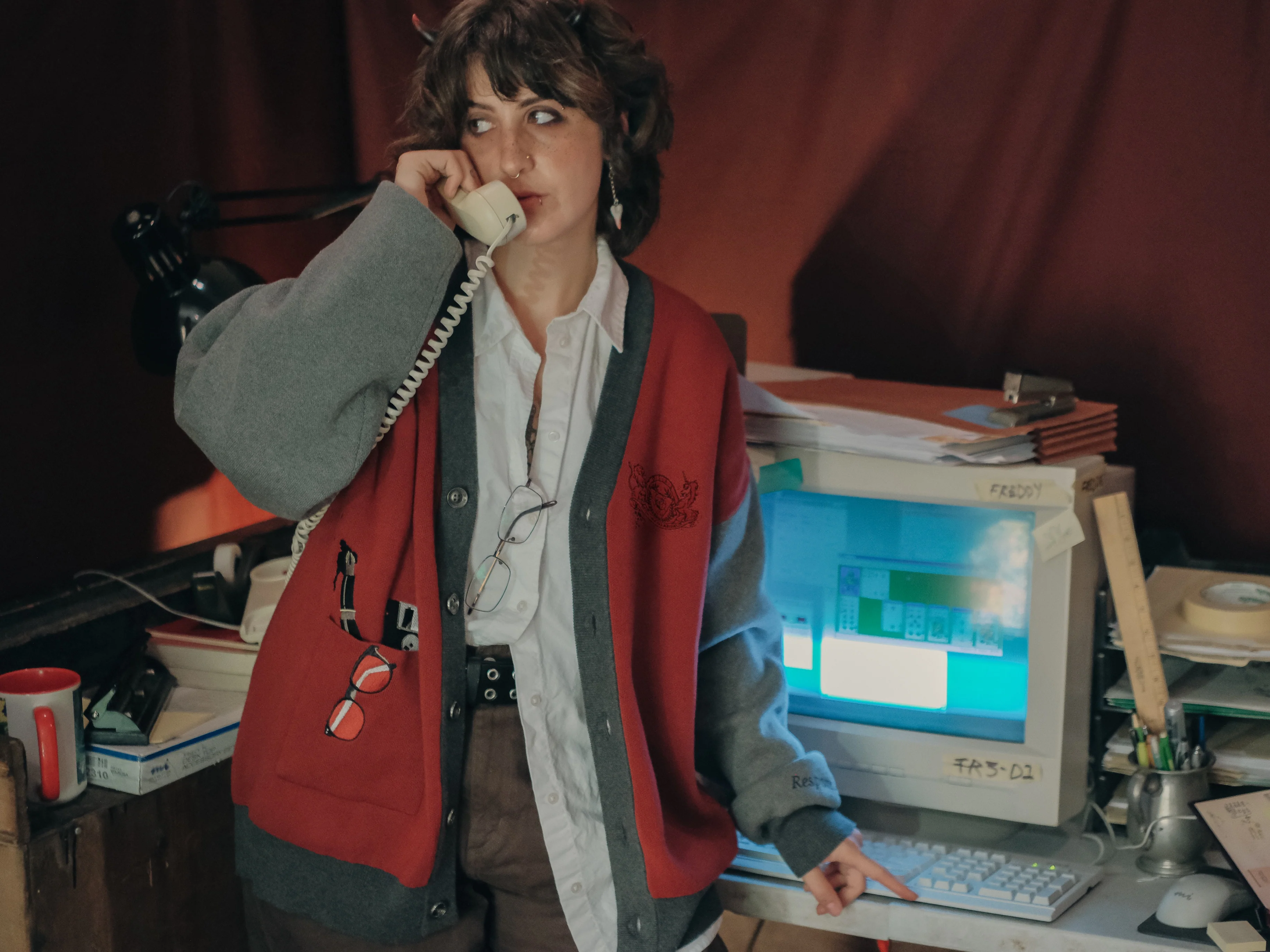 First Shift // Knit Employee Cardigan - Image 3