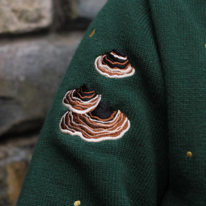 Forest Forager // Embroidered Cardigan - Image 14