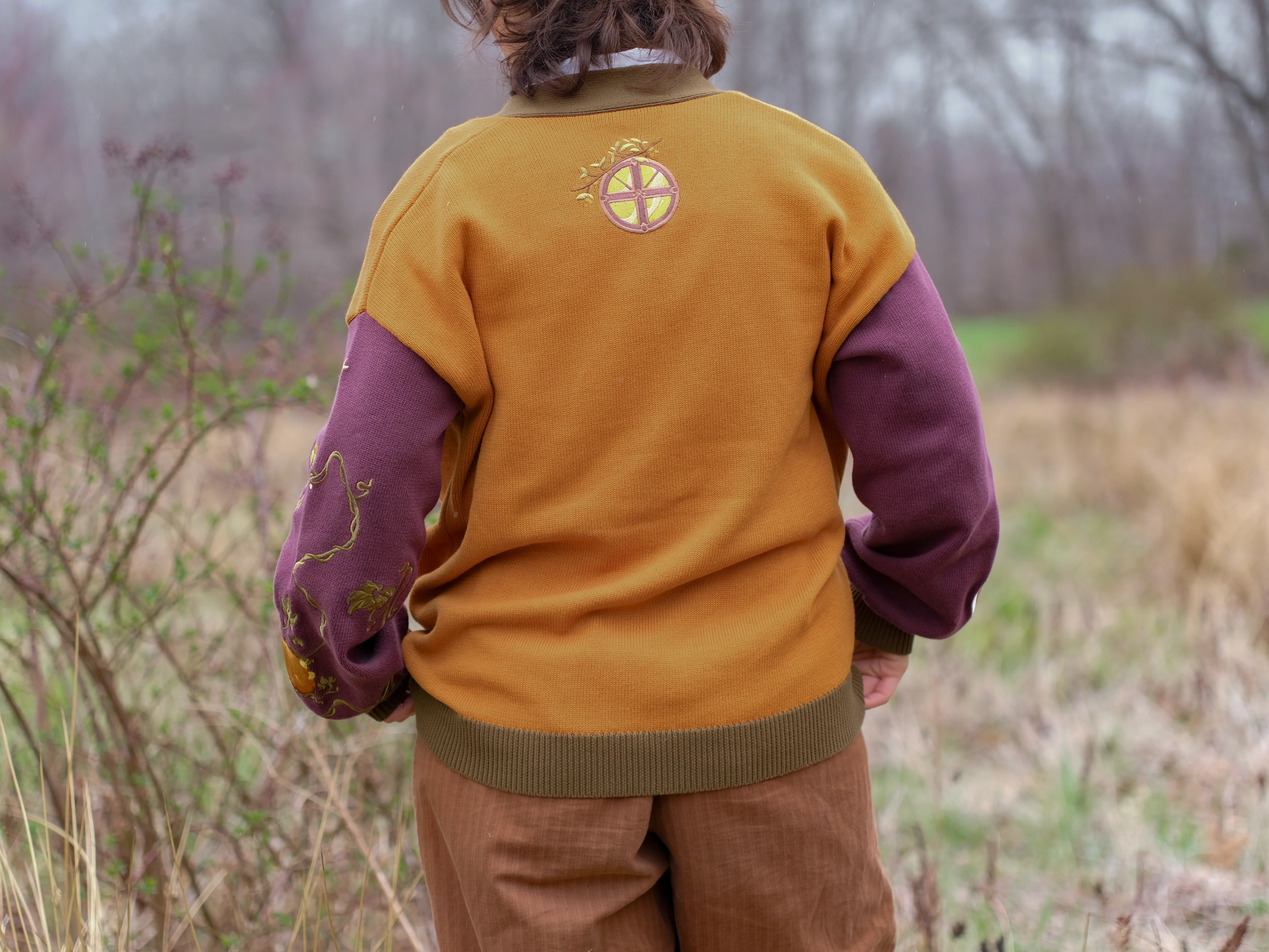 Harvest Witch // Embroidered Cardigan (Cotton) - Image 4
