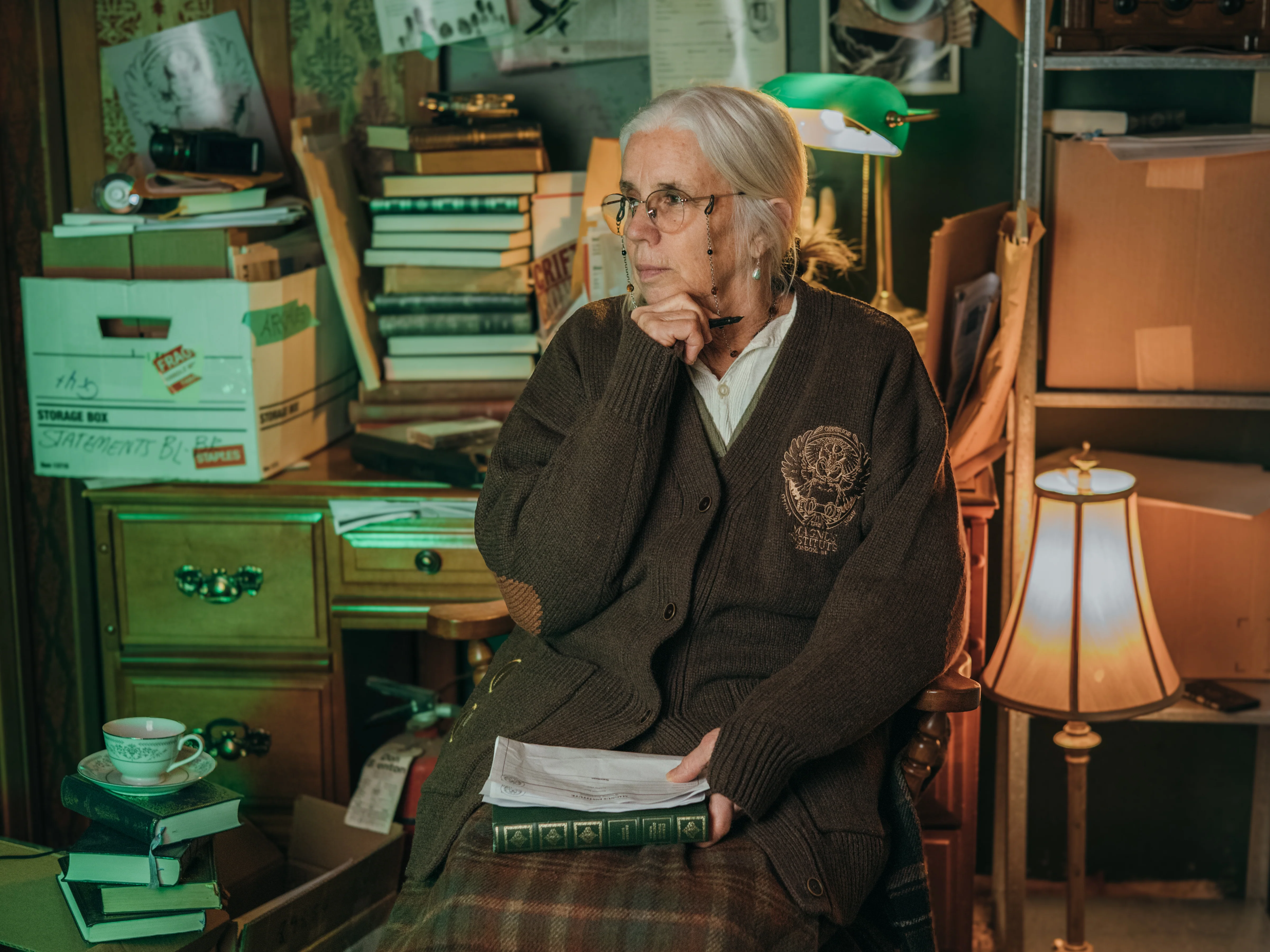 Head Archivist Oversized Cardigan // Robinson - Image 2