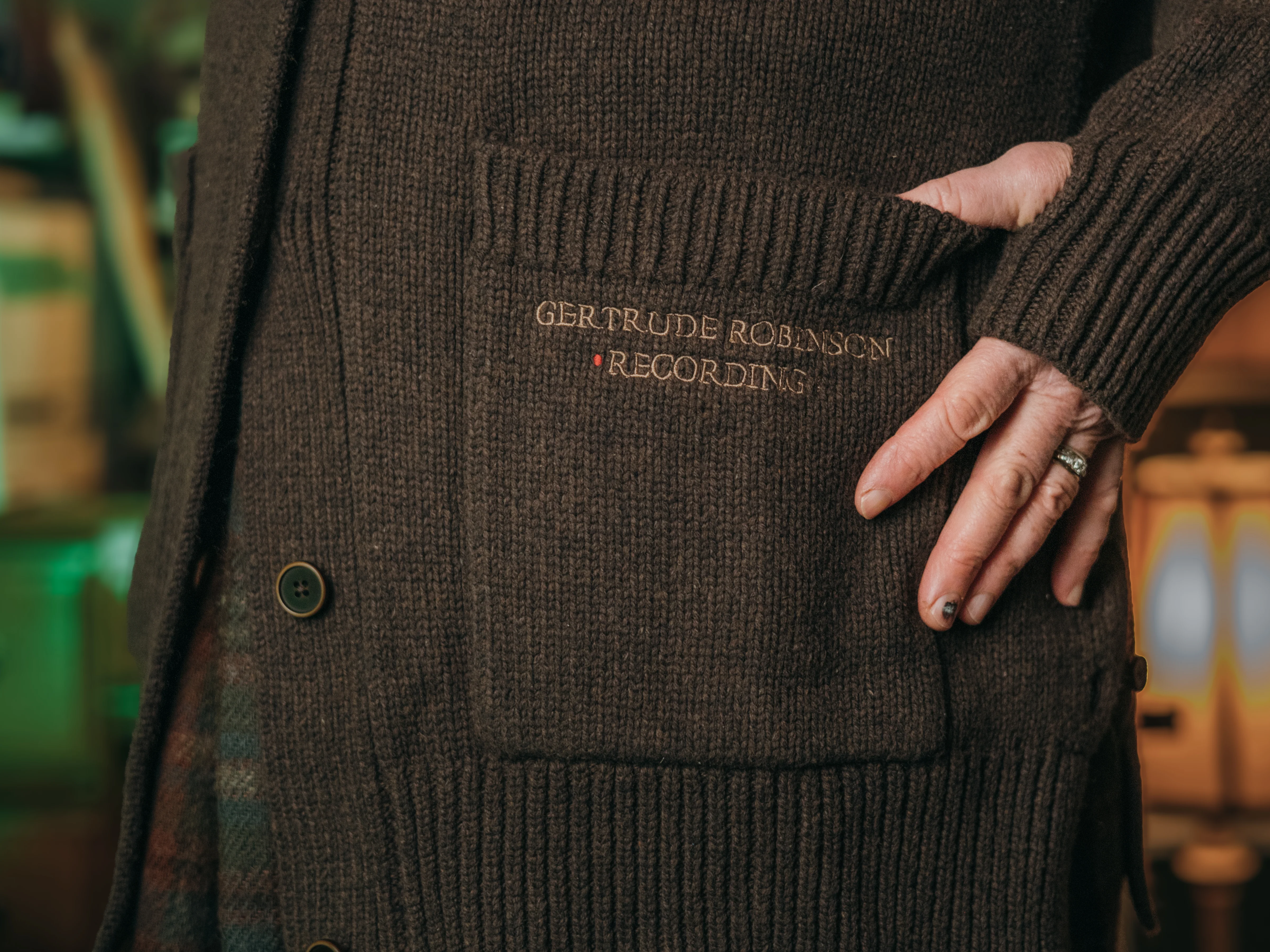 Head Archivist Oversized Cardigan // Robinson - Image 5