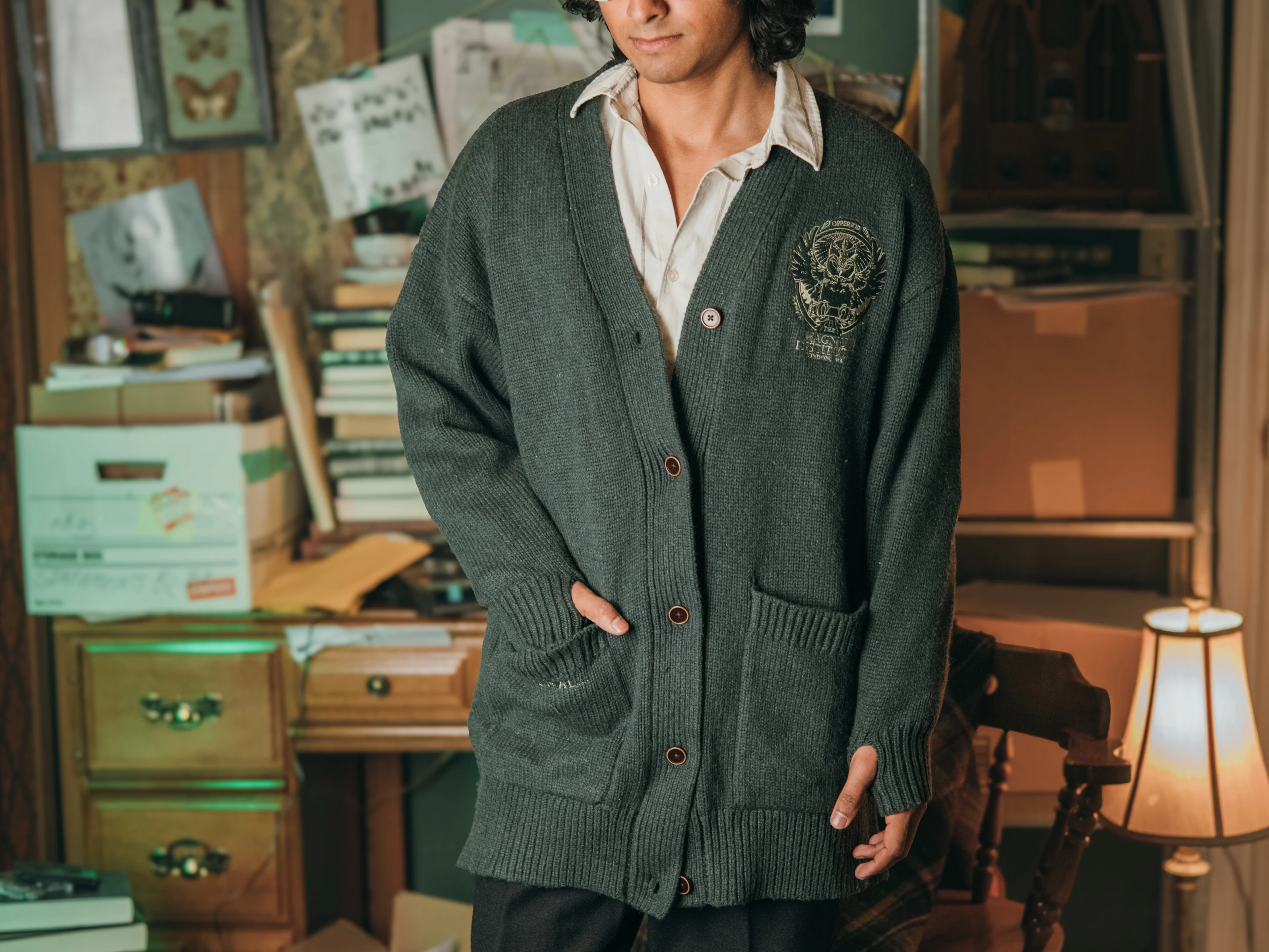 Head Archivist Oversized Cardigan // Sims - Image 2