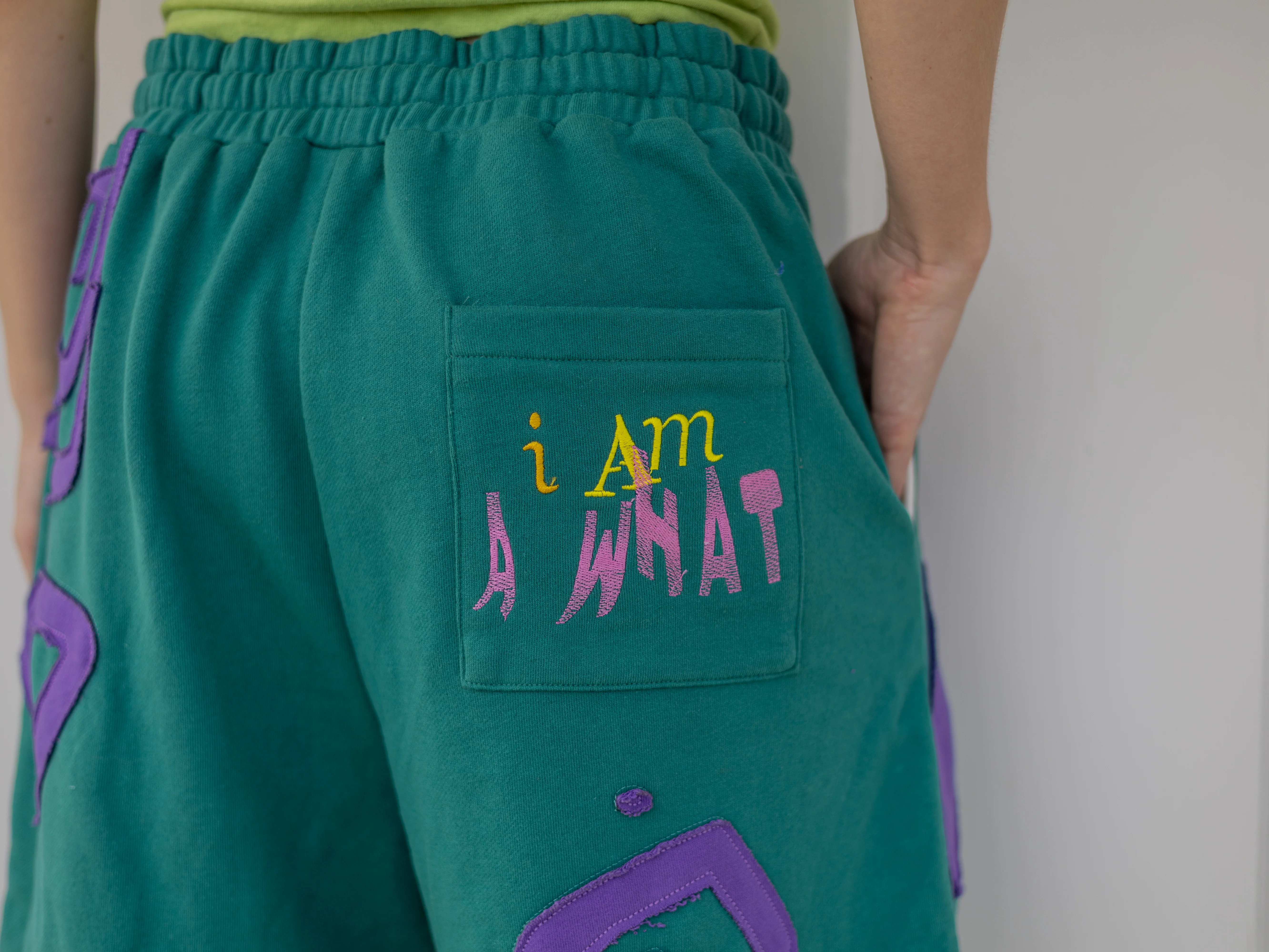 "I'm a What" Shorts // Long [typo corrected for preorder] - Image 3