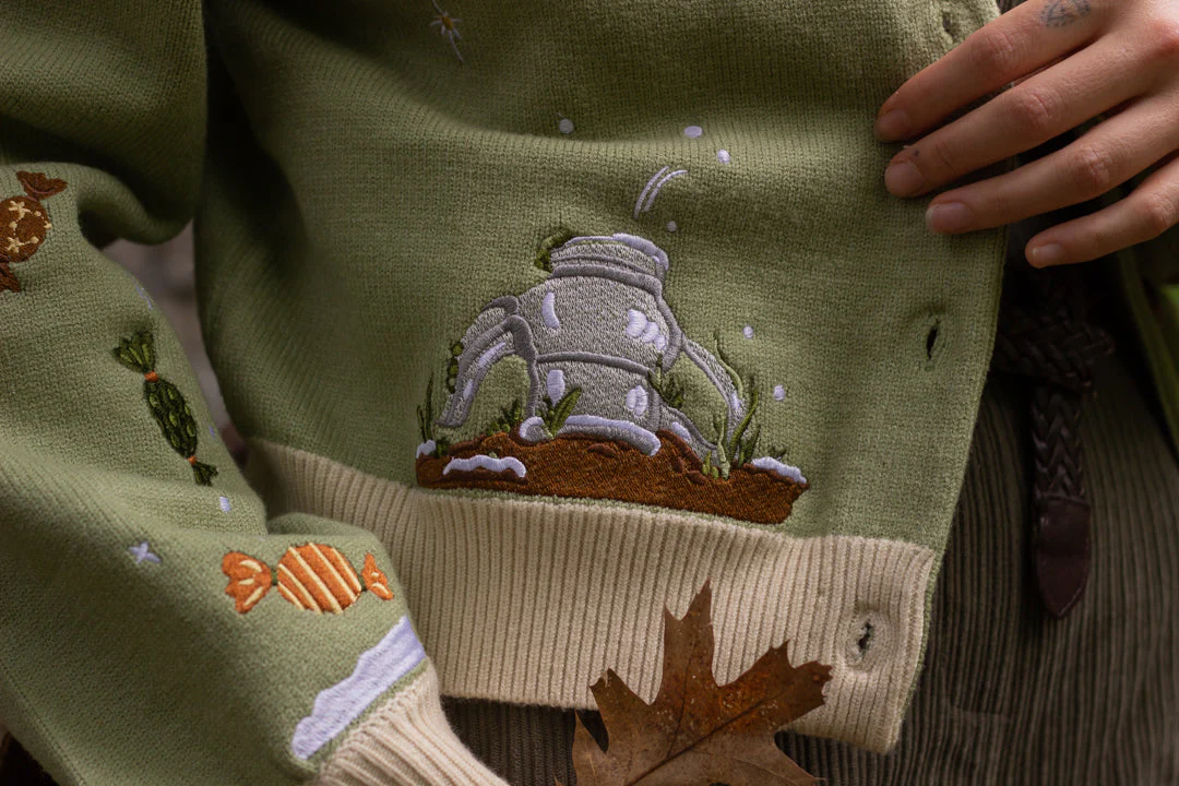 Little Brother // Embroidered Cardigan - Image 4