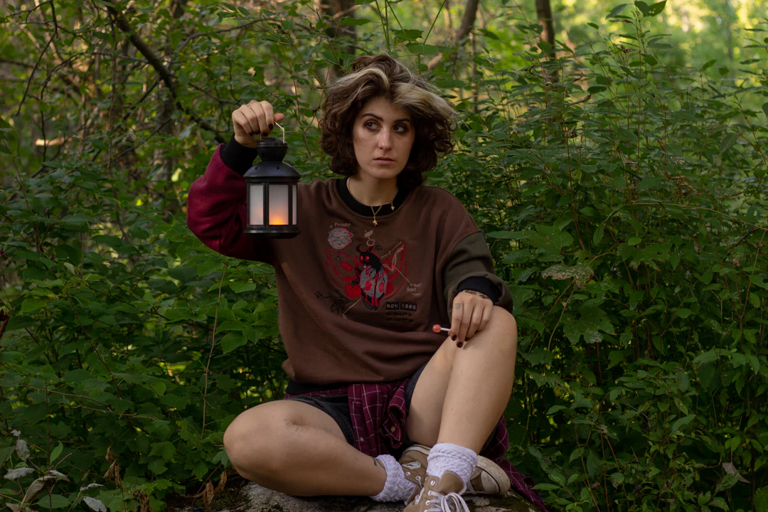 Mothman Crewneck // Cozy Cryptid Club - Image 9