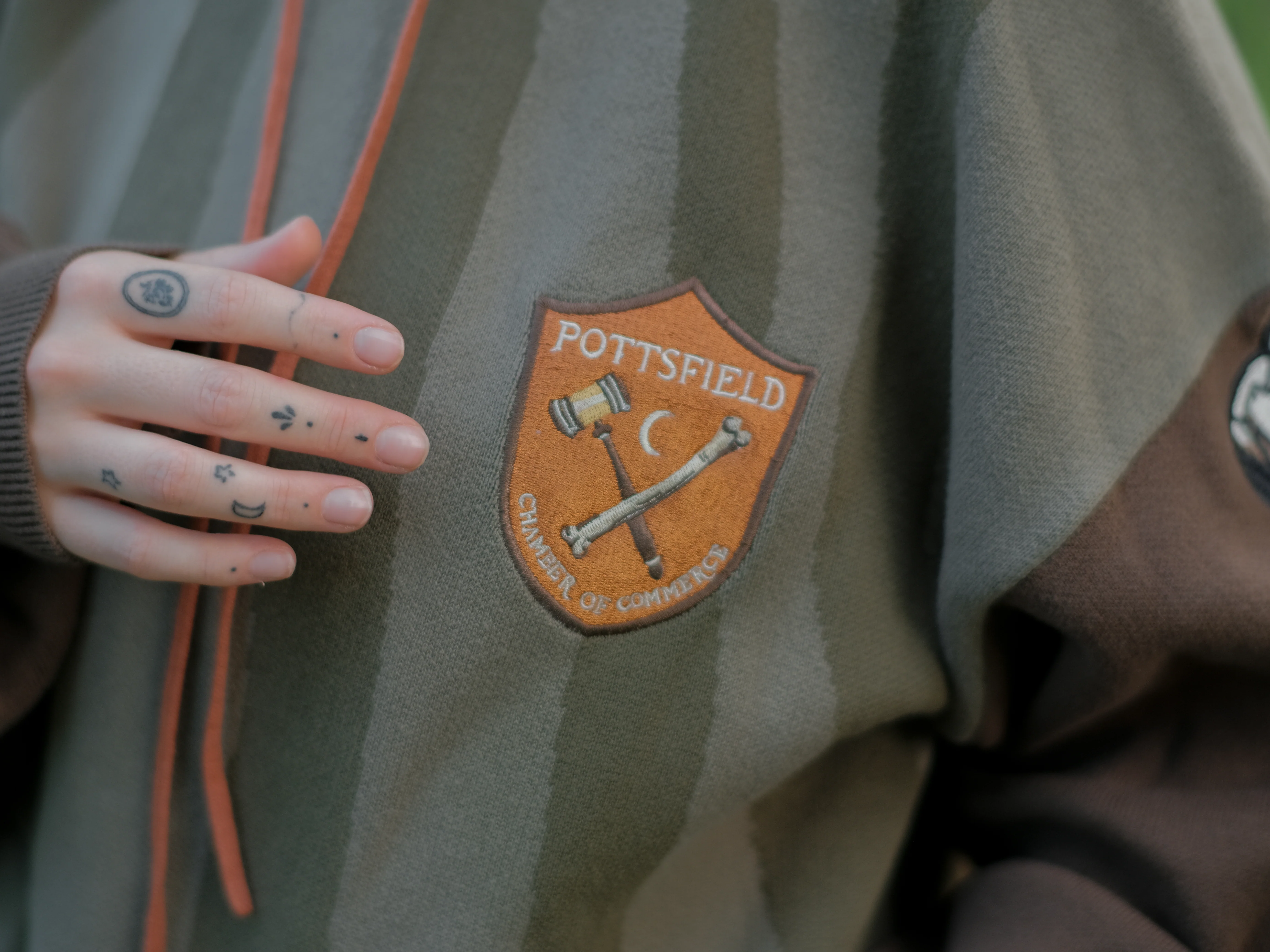 Pumpkin Harvest // Embroidered Hoodie - Image 3