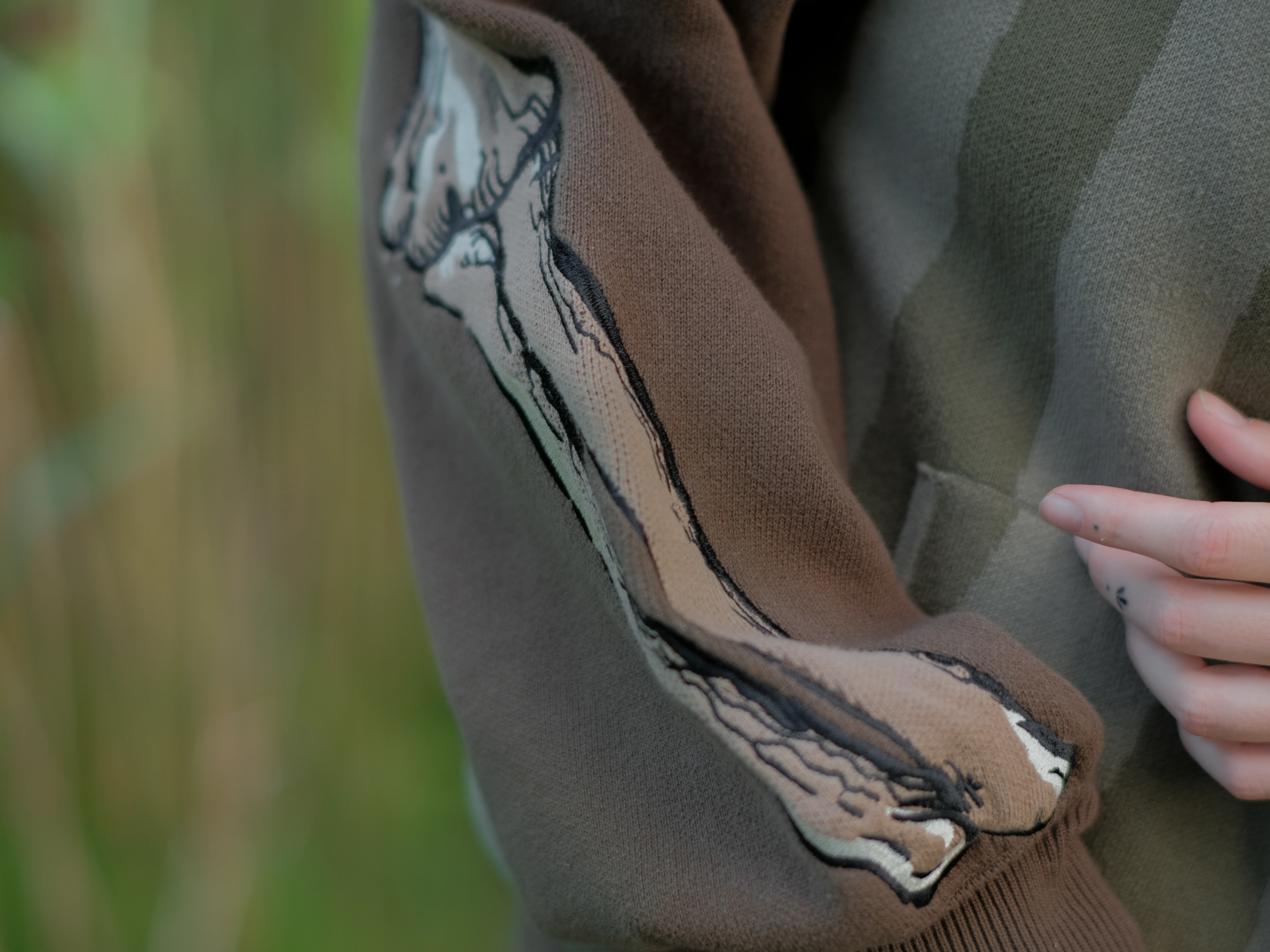 Pumpkin Harvest // Embroidered Hoodie - Image 4