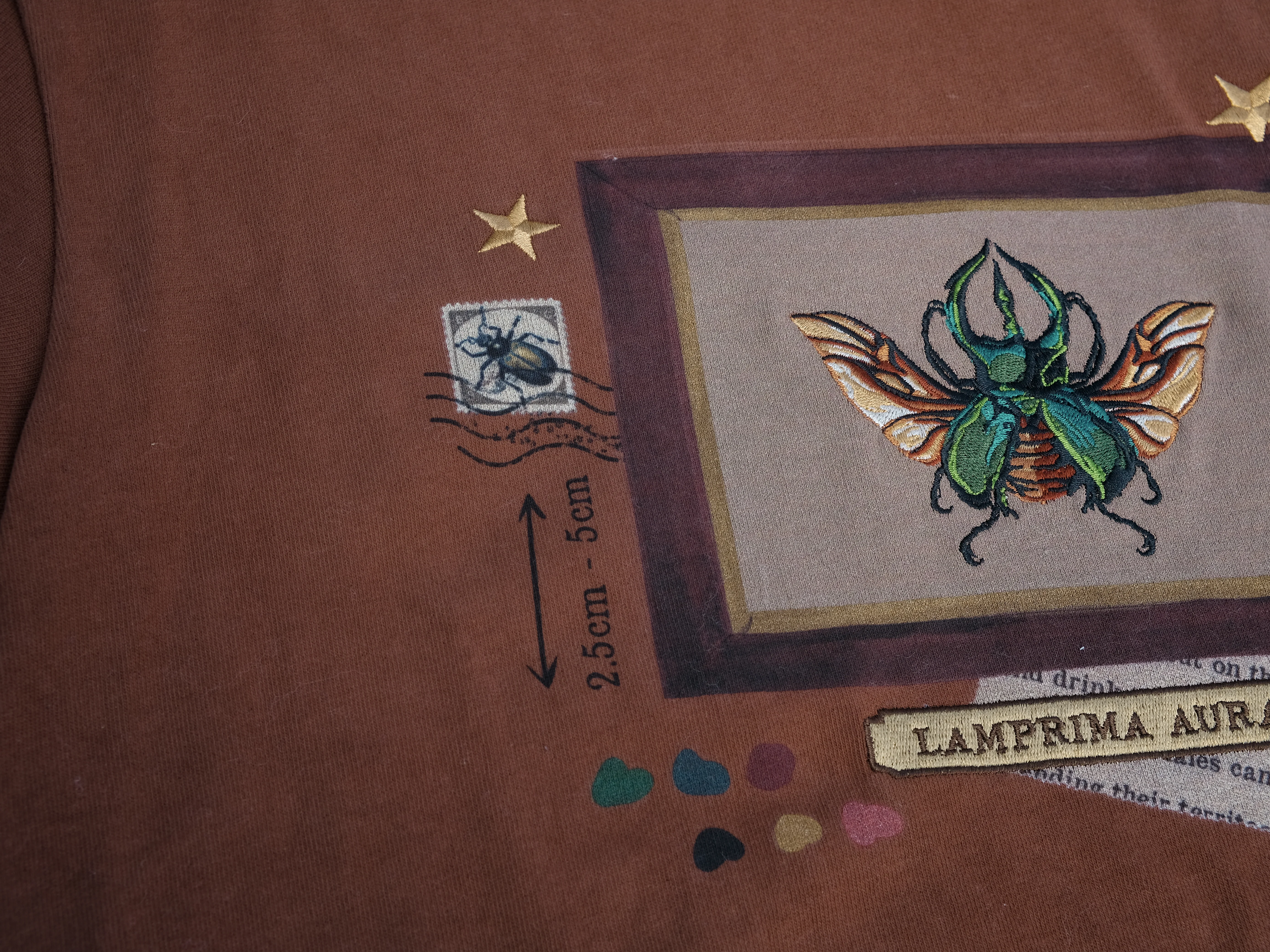 Stag-Horn Beetle // Framed Specimen Tee  (Heavy-weight) - Image 9