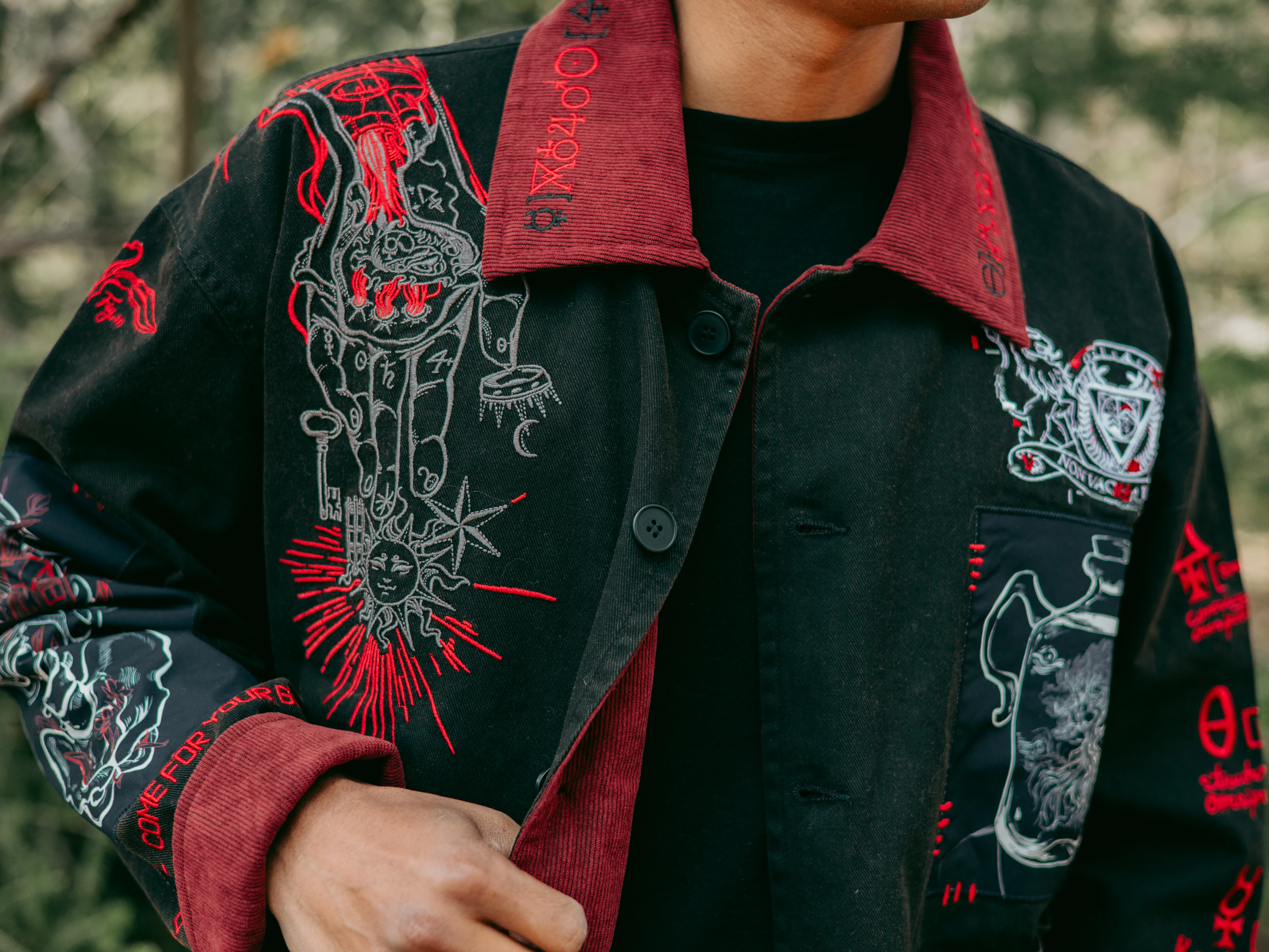 Taking Notes // Washed Cotton Button-Up Jacket - Image 4