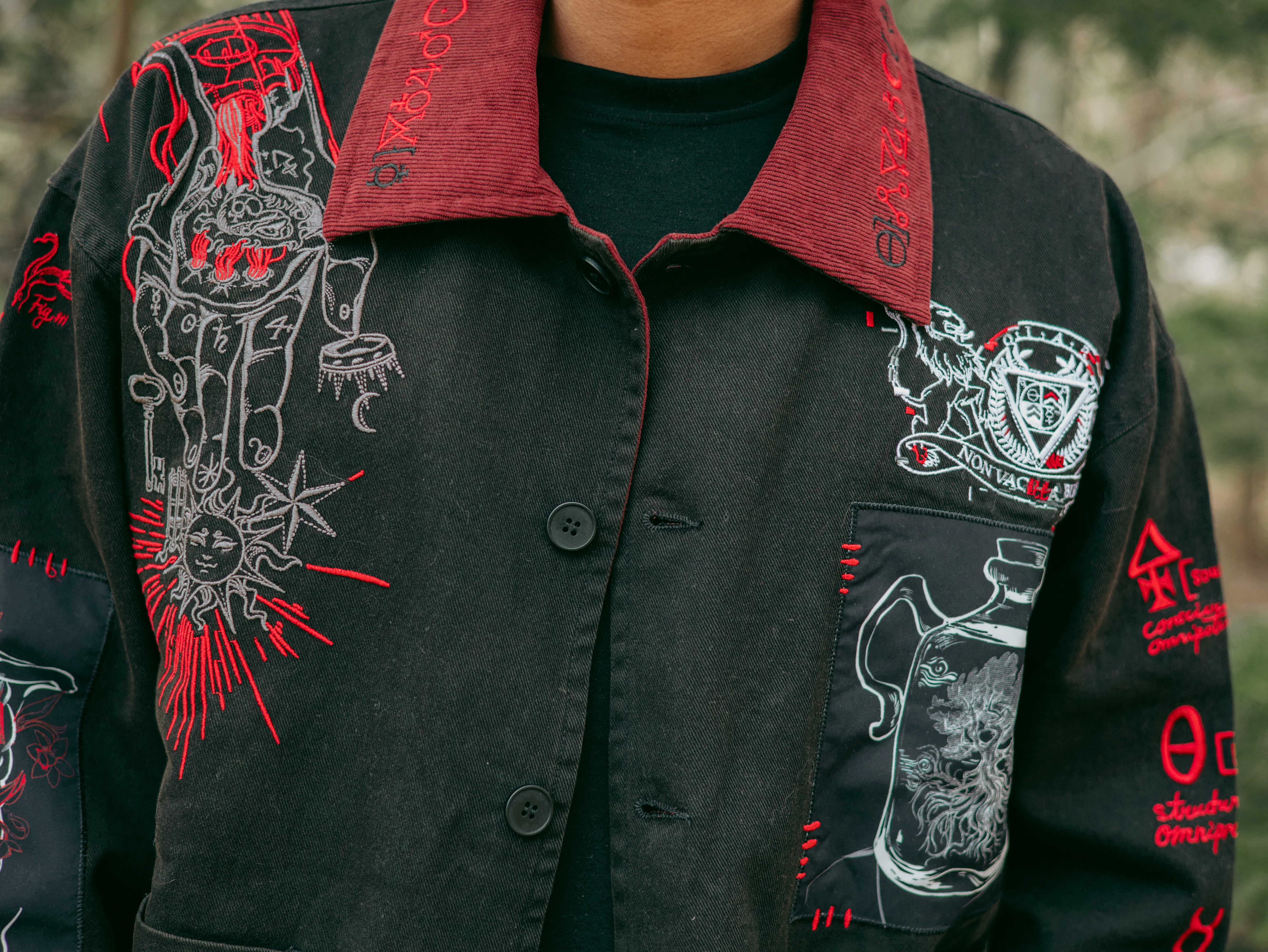 Taking Notes // Washed Cotton Button-Up Jacket - Image 7