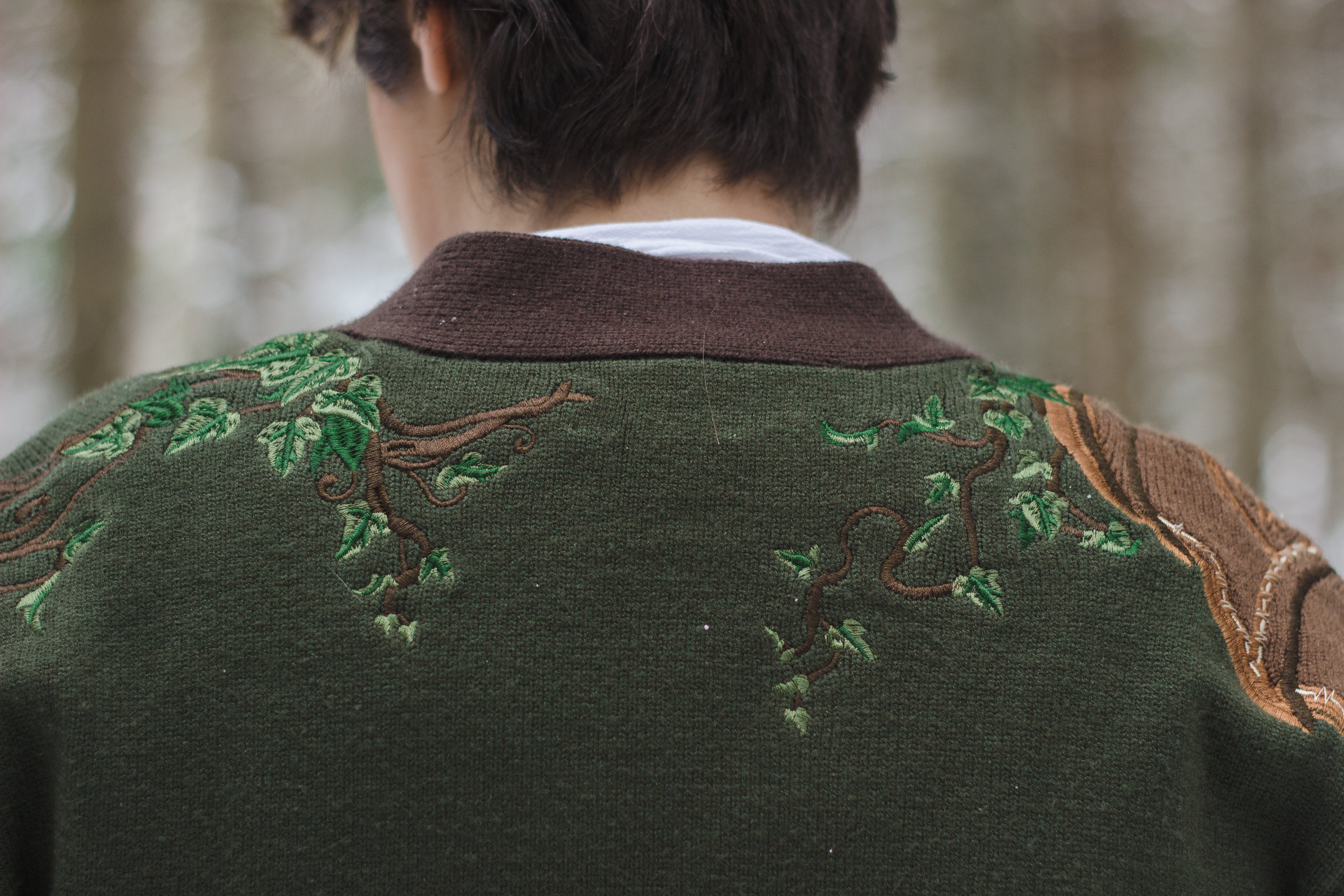 The Knight of Ivy // Embroidered Cardigan - Image 11