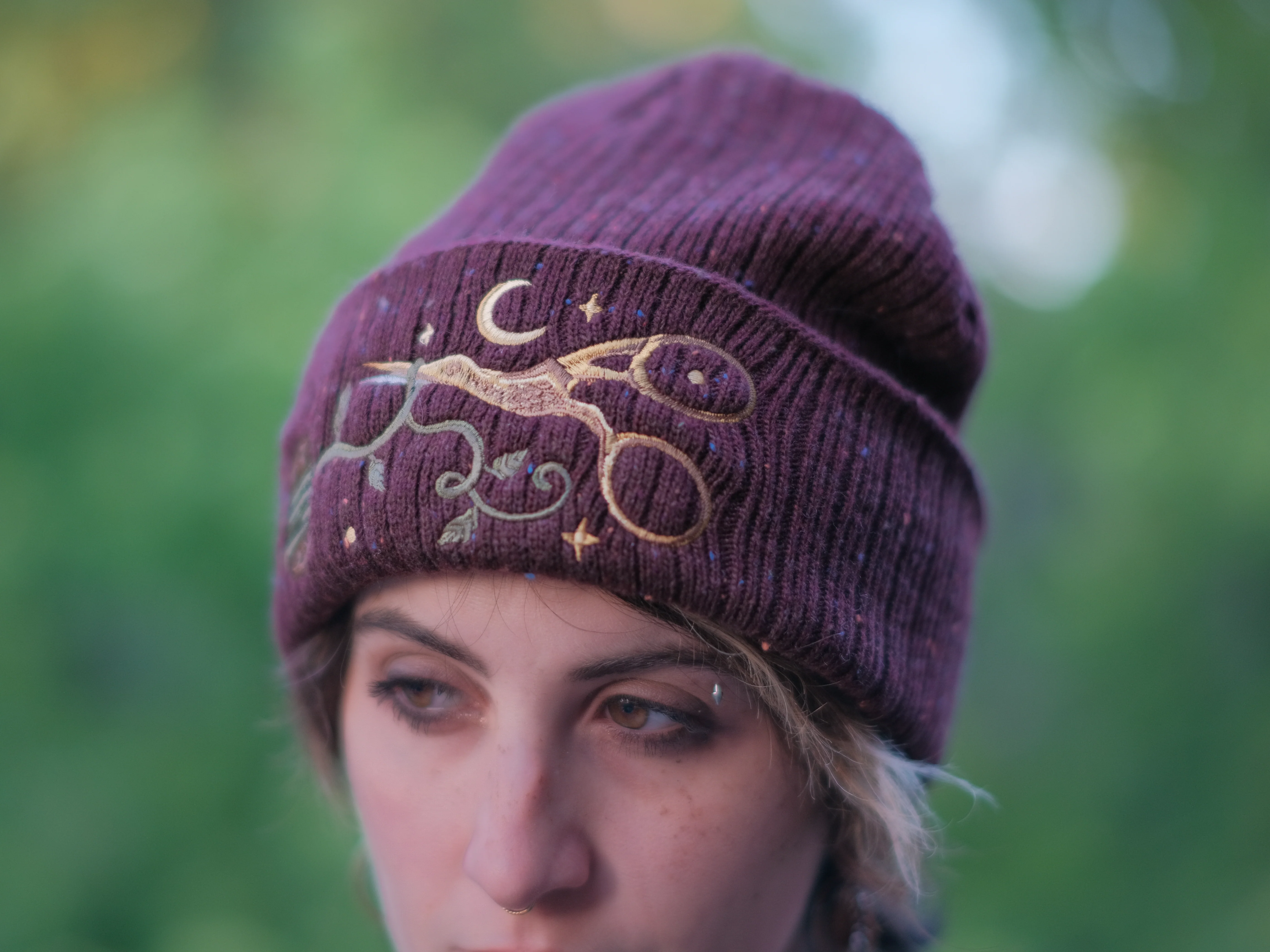 The Witch's Scissors // Amaranth Beanie - Image 6