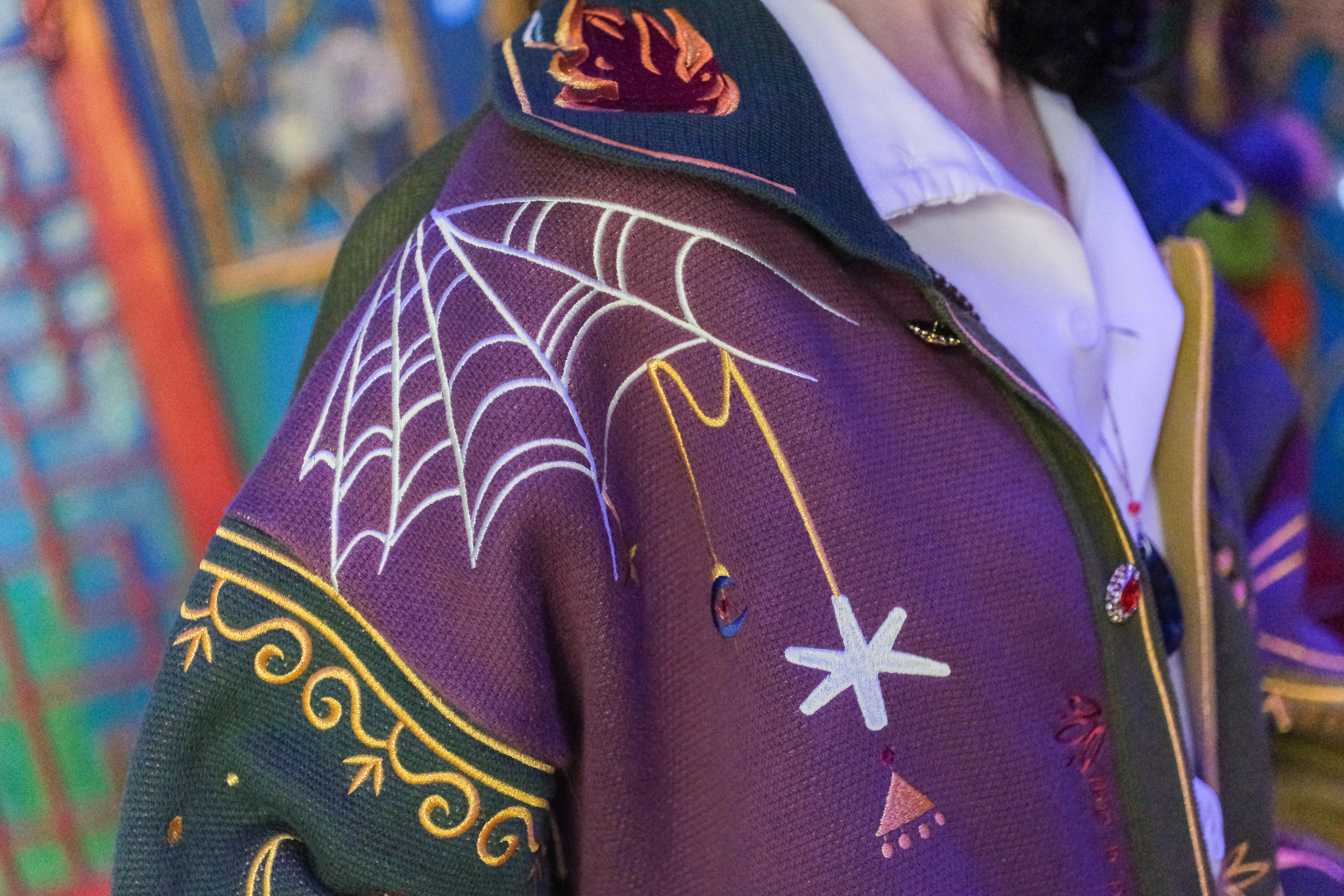 The Wizard of Trinkets and Chaos // Embroidered Cardigan // PRE-ORDER - Image 8